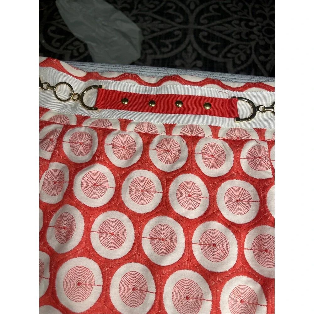 Antonio‎ Melani red dot skirt size 14 Length 23 Waist 18